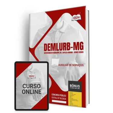 Imagem de Apostila DEMLURB-MG 2024 - Auxiliar de Serviços - Apostilas Opção