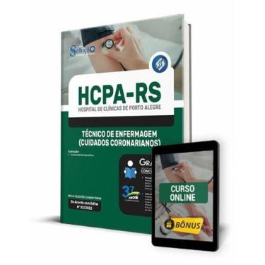 Imagem de Apostila HCPA-RS - Técnico de Enfermagem (Cuidados Coronarianos) - Edi