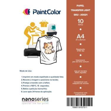 Imagem de Papel Transfer Light 10un - Nano