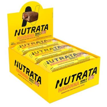 Imagem de NUTRATA WHEY GREGO HAVANNA 40G DISPLAY C/ 12 BARRAS - BANOFFE