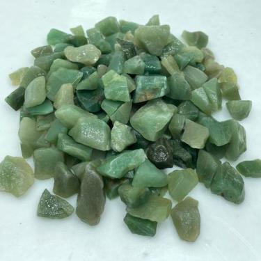 Imagem de Pedra quartzo verde bruto pacote com 250g - qualidade A - PEDRA MAGICA