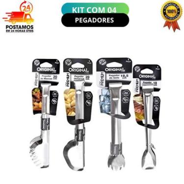 Imagem de Kit Cozinha Pegador Salada/Gelo/Frios/Massas - ORIGINAL LINE