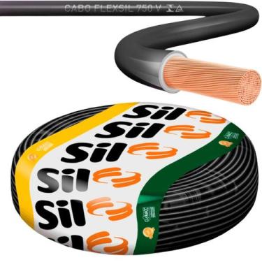 Imagem de Cabo flex 750v 2,50mm preto (100mts) - SIL