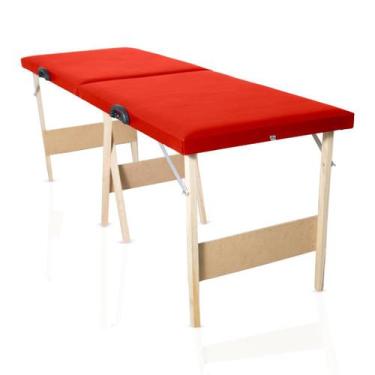 Imagem de Maca Portatil Dobravel Maleta PROFESSIONAL  250KG Massagem Estetica De