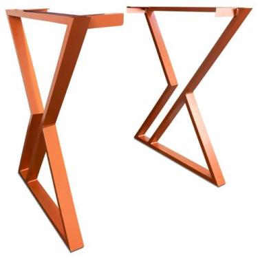 Imagem de Base Mesa Industrial Seul Para Tampos De 1,80m X 0,90m - Loja da Isa, 