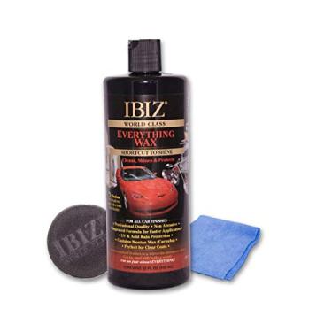 Imagem de IBIZ® World Class Car Wax – Grau profissional, cera de carnaúba premium para o melhor brilho e proteção. Use na cor do carro.