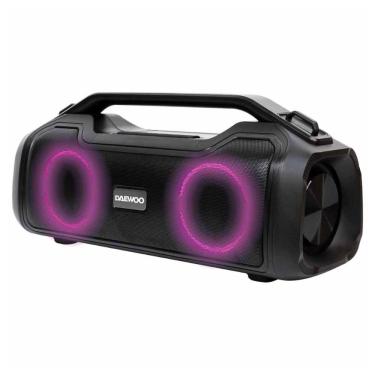 Imagem de Caixa de Som Portátil Daewoo Power Boombox - 200w RMS - Função PowerBank - Led RGB - IPX5 - DW541