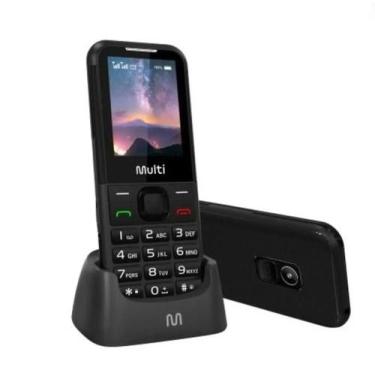 Imagem de Celular Multilaser Vita Base 4G Dual Chip Com Botão SOS Teclado Grande
