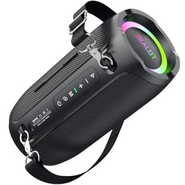 Imagem de ZEALOT Alto-falante Bluetooth, alto-falante de som de pico de 70 W (50 W), Bluetooth sem fio, emparelhamento duplo, XBass, Bluetooth 5.3, alto-falante portátil à prova d'água de 8000 mAh para