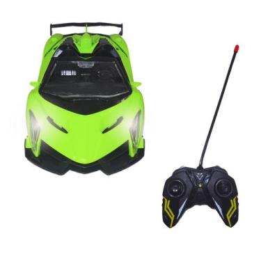 Imagem de Carrinho de Controle Remoto Carro Esportivo Lamborghini Verde - Pica P