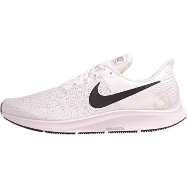 Imagem de Tênis de corrida masculino Nike Air Zoom Pegasus 35, White/Black/Pure Platinum, 12