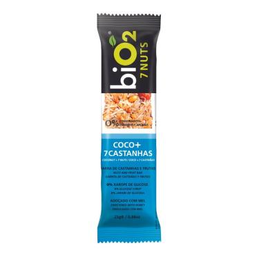 Imagem de Barra de Castanhas e Frutas 7Nuts Coco BiO2 25g