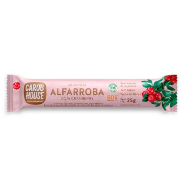 Imagem de Barra Alfarroba com Cranberry Carob House 25g