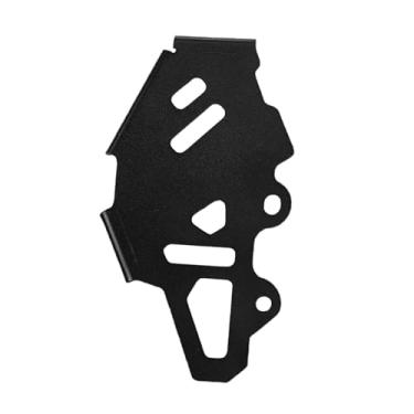 Imagem de JicSuXi Capa protetora da bomba de freio, protetor contra colisões, peças para motocicletas, capa protetora da bomba de freio, acessórios para CRF300L, Preto