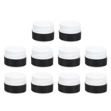 Imagem de RiToEasysports 10pcs Tennis Racket Grip Fita, PU Badminton Overgrips Wrap Grips Fita para Tênis, Badminton (Branco)