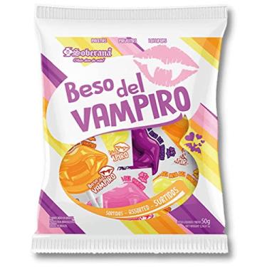 Imagem de Pirulito Duro Beijo de Vampiro Sortido - 500g