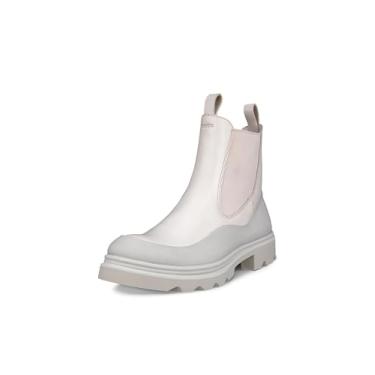 Imagem de ECCO Bota feminina Grainer 2.0 Double Gore Chelsea, Cascalho/calcário, 8-8.5