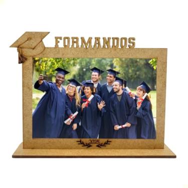 Imagem de Kit 50 Porta Retratos Formatura 2024 Lembrancinhas Em Mdf