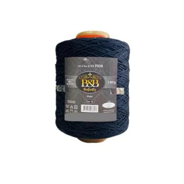 Imagem de Barbante B&B 6 Fios 1Kg/1000 m (Preto)