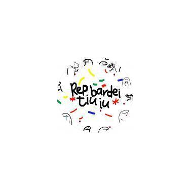 Imagem de Painel de Lona Redondo Aniversário Bento Flork Repbardei Tiu Iu - Fabr