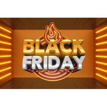 Imagem de Painel de Lona  Esquenta Linhas Neon - Fabrika de Festa, 150x100cm