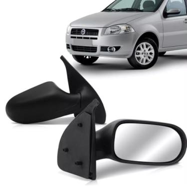 Imagem de Retrovisor Palio Strada 2008 2009 2010 2011 2p Fixo