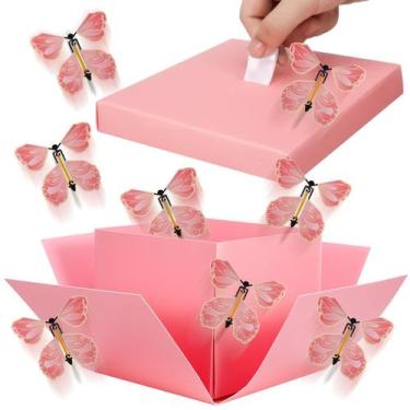 Imagem de Caixa de presente Explosion XLSXEXCL Butterfly com Flying Butterfly