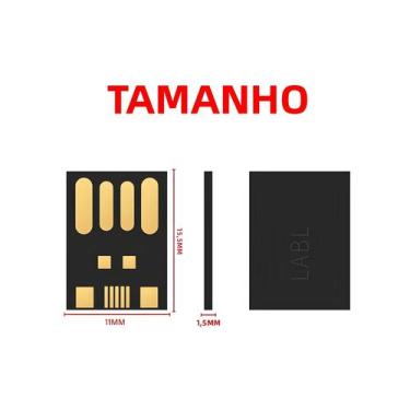 Imagem de Pulseira Universal 2 Em 1 Pen Drive USB 04GB 08GB 16GB 32GB 64GB Longo