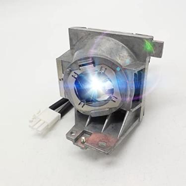 Imagem de CTLAMP Lâmpada de substituição para projetor de qualidade A+ 5J.JGT05.001 com caixa compatível com Benq MH733 TH671ST
