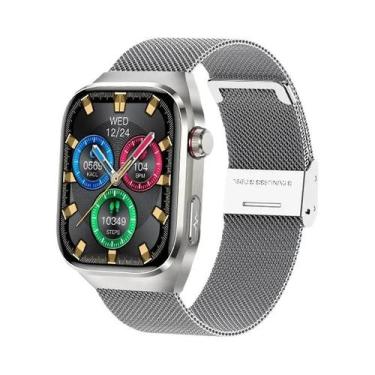 Imagem de Relógio Inteligente Masculino Com ECG, Pressão Arterial, Ácido Úrico, 