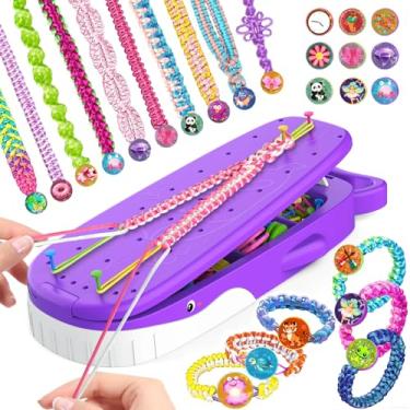 Imagem de Kit de fabricação de pulseiras para meninas, kit de fabricação de joias em forma de baleia para meninas de 8 a 12 anos, conjunto de atividades recompensadoras de viagem, 7, 8, 9, 10, 11, 12 anos