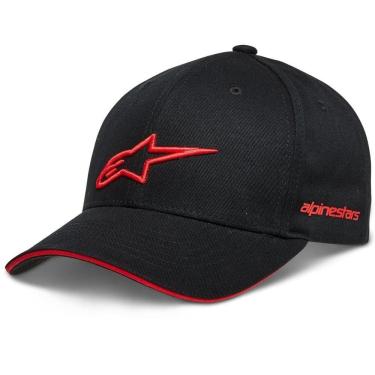 Imagem de Boné Alpinestars Rostrum Preto/Vermelho
