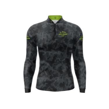 Imagem de Camiseta De Pesca New Fisher Proteção Solar UV NF05 - Savage, (M)