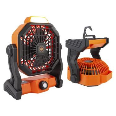 Imagem de Ventilador Portátil Recarregável Com LED X20 - Albatroz Fishing