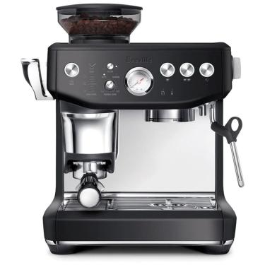Imagem de Máquina de Café Expresso Aço Inoxidável com sistema de vaporização de Leite e Moedor Embutido, 110V 1750W, Breville Sage, Preta
