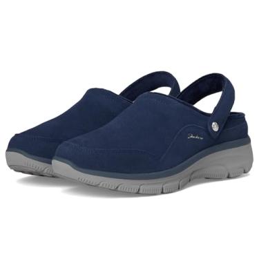 Imagem de Skechers Mule feminino fácil de lidar, charmoso, Azul marino, 35