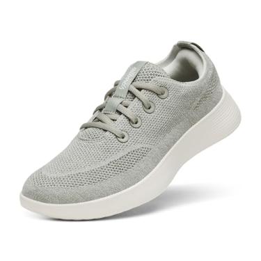 Imagem de Allbirds Tênis feminino Tree Runner Go Everyday, Hazy Pine (sola branca natural), 41