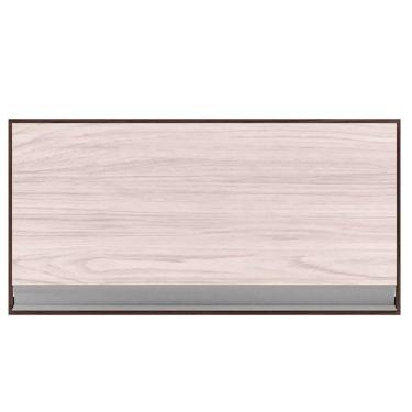 Imagem de Armario Aéreo De Geladeira 60cm Andréia Ajl Móveis Castanho Avelã