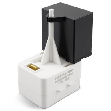 Imagem de WR09X10107 WR55X24064 Relé de partida do compressor de geladeira e capacitor de sobrecarga adequado para GE/Americana/Hotpoint Replace CKDX24064X