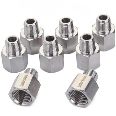 Imagem de LTWFITTING Bar Produção Aço Inoxidável 316 Pipe Fitting 1/4" fêmea x 1/8" macho adaptador NPT Air Fuel Water (pacote com 25)