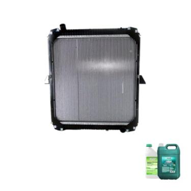 Imagem de Kit Radiador MB 1620 2006-2013 + Aditivo MWM Verde + Água Desmineralizada 5lt