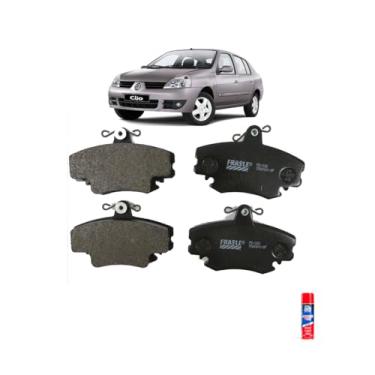 Imagem de Kit Pastilha Freio Clio/Logan 1.0/1.6/1.8 + CAR80 Anti Chio 300ml