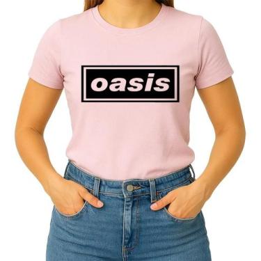 Imagem de Camiseta Camisa Blusa Masculina Feminina 100% Algodão Banda de Rock Oa