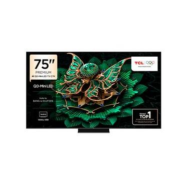 Imagem de Smart TV TCL QD-Mini LED 4K 75" Polegadas com Google Assistente, Dolby Vision IQ e Wi-Fi - 75C7K