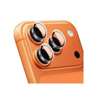 Imagem de Protetor de Lente para iPhone 17 Pro - Survivor - Transparente com molde aplicador - Frame para câmera - Gshield