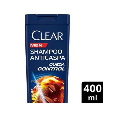 Imagem de Shampoo Anticaspa Clear Men Queda Control 400ml
