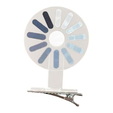 Imagem de Fiocias Acessórios de Cabelo Abstratos com Conteúdo Instigante: Um Símbolo Bem-humorado E Chamativo para, Presilha de Cabelo, Tamanho real