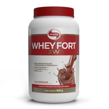 Imagem de Whey Protein Whey Fort 3W (900g) Vitafor