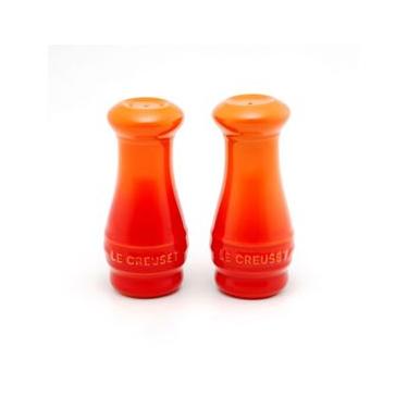 Imagem de Novo Saleiro e Pimenteiro Laranja Le Creuset
