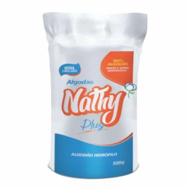 Imagem de Algodão Hidrófilo Nathy Puro Em Rolo 100% Macio - 500g